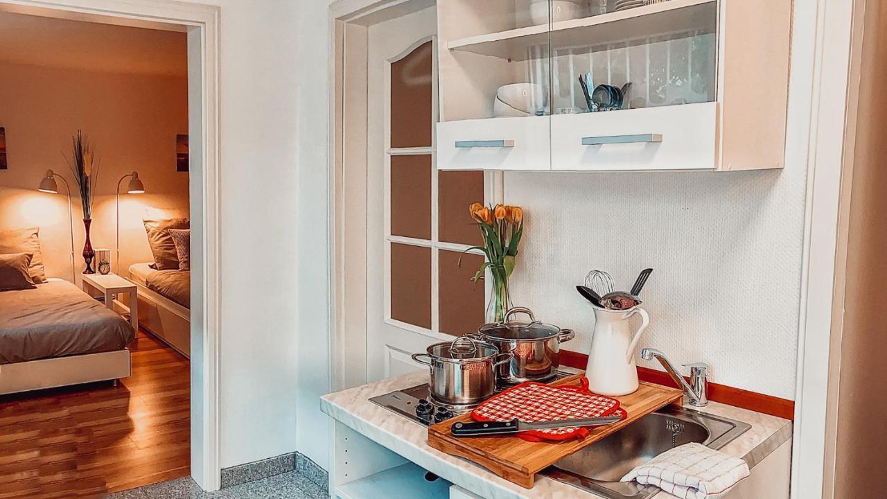 Villa Herkules - Privates Apartment Am Waldrand Mit Smart Tv Und Kostenlosen Parkplaetzen Kassel Kültér fotó